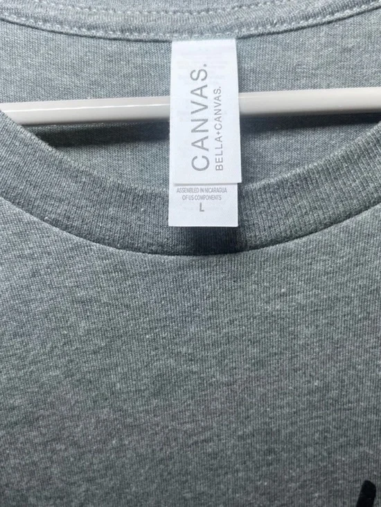 Bella + Canvas Women’s Graphic Tee Bad Vibes Don't Go With My Outfit Tee Size L - Picture 4 of 5